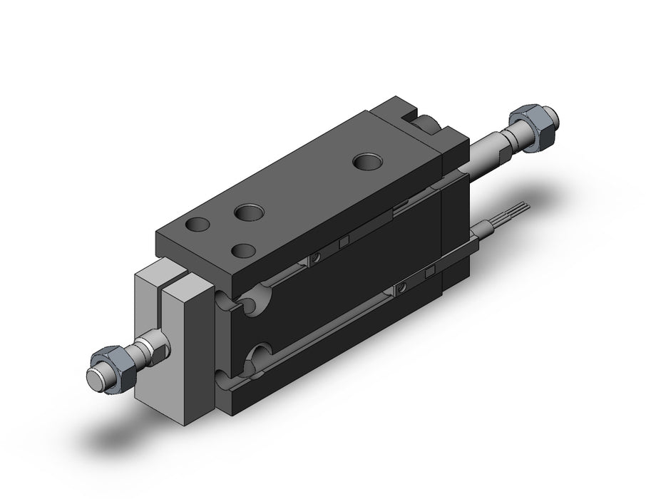 CDUKW16-15D-M9NL Cyl, Free Mt, Dbl Rod, Non-Rotating