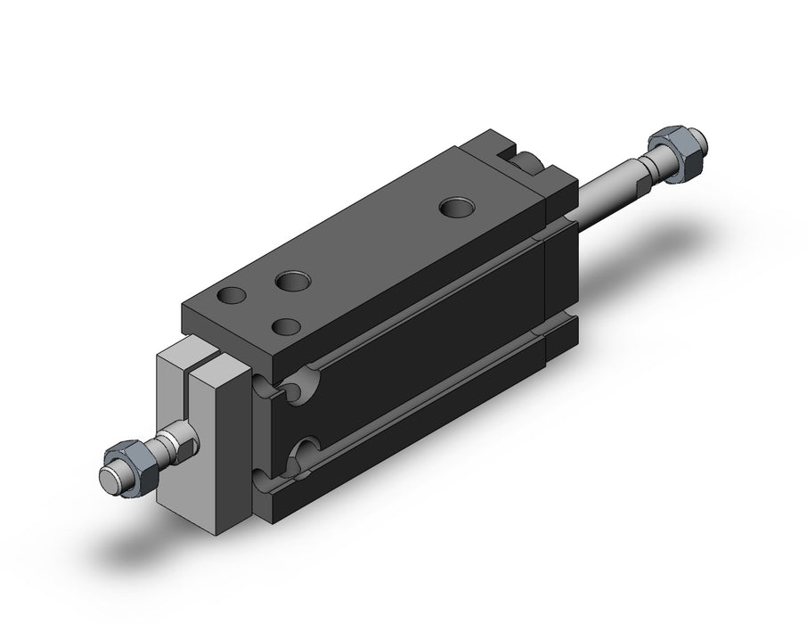 CDUKW16-20D Cyl, Free Mt, Dbl Rod, Non-Rotating