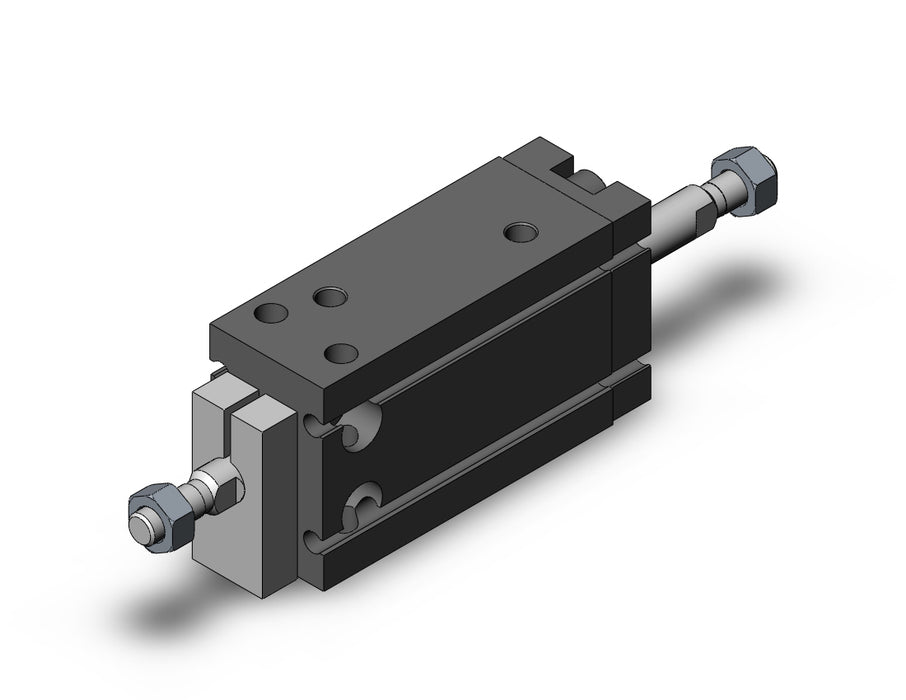 CDUKW20-20D Cyl, Free Mt, Dbl Rod, Non-Rotating