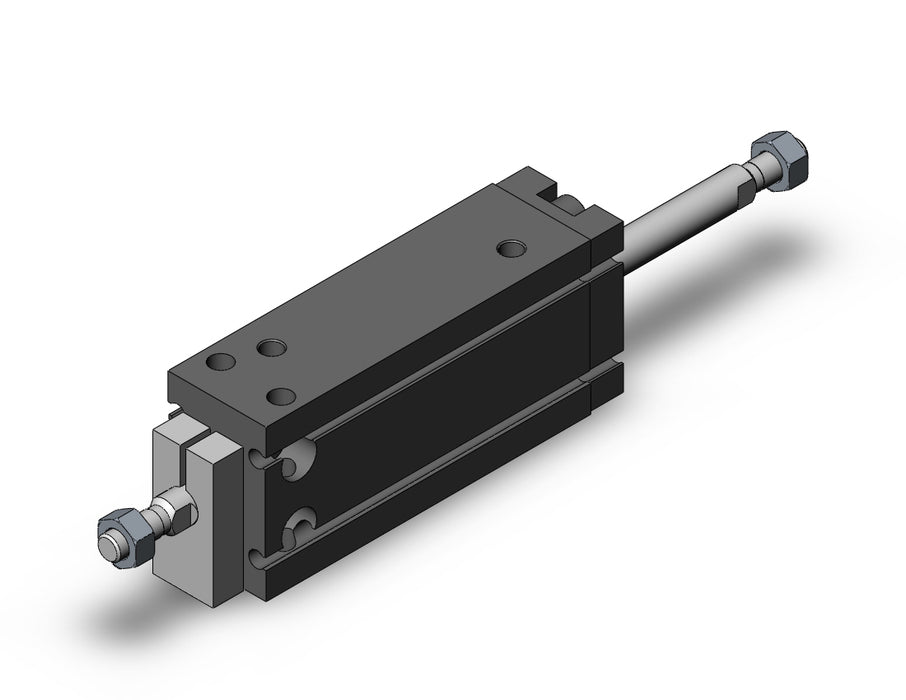 CDUKW20-40D Cyl, Free Mt, Dbl Rod, Non-Rotating