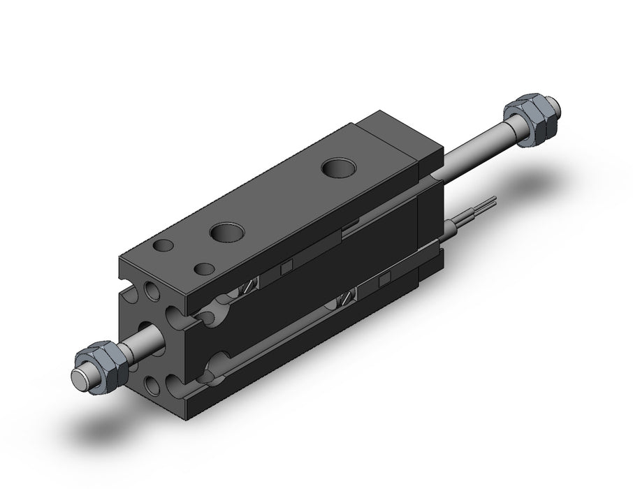 CDUW10-15D-A93 Cyl, Free Mount, Dbl Rod