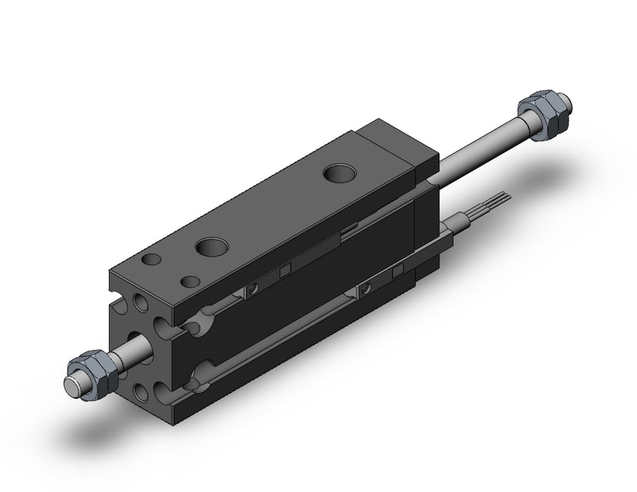CDUW10-20D-M9PSAPC Cyl, Free Mount, Dbl Rod
