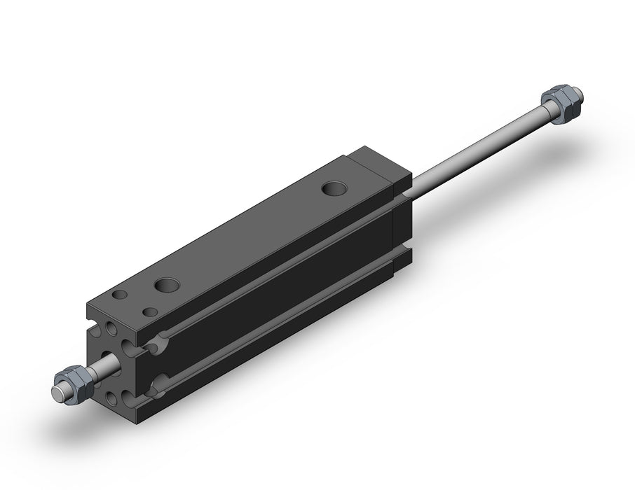 CDUW10-40D Cyl, Free Mount, Dbl Rod