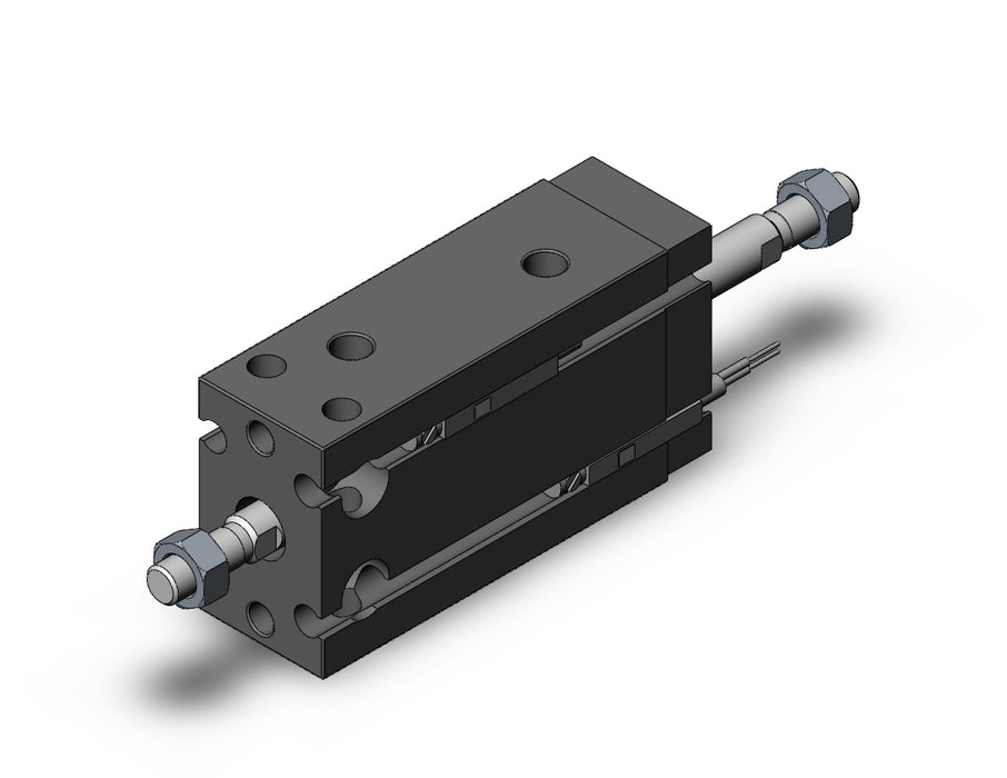 CDUW16-15D-A93L Cyl, Free Mount, Dbl Rod