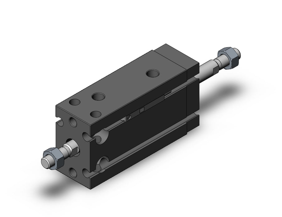 CDUW16-15D-M9BLS Cyl, Free Mount, Dbl Rod