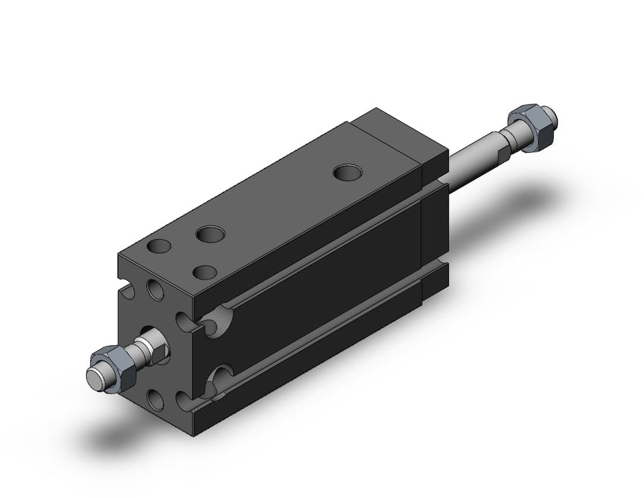 CDUW16-20D Cyl, Free Mount, Dbl Rod