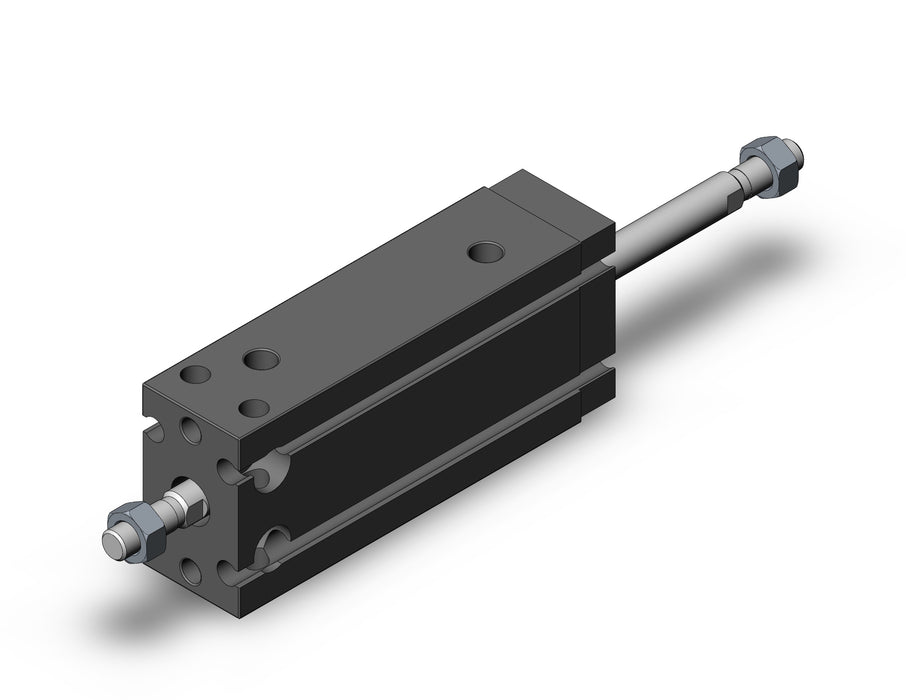 CDUW16-30D Cyl, Free Mount, Dbl Rod