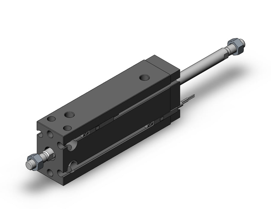 CDUW16-40D-A93L Cyl, Free Mount, Dbl Rod