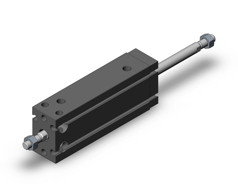 CDUW16-40D Cyl, Free Mount, Dbl Rod