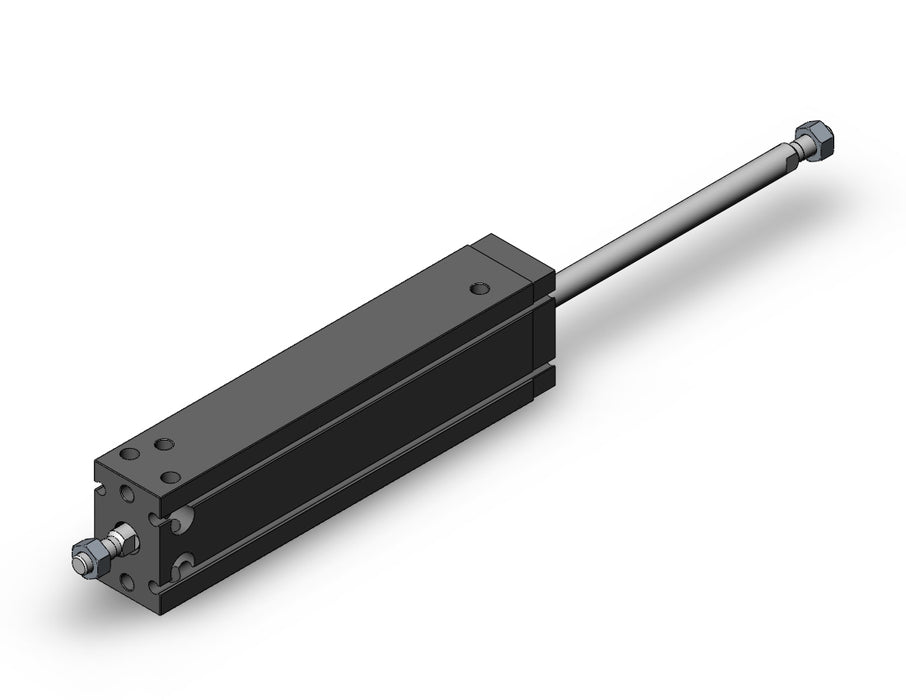 CDUW20-100D Cyl, Free Mount, Dbl Rod