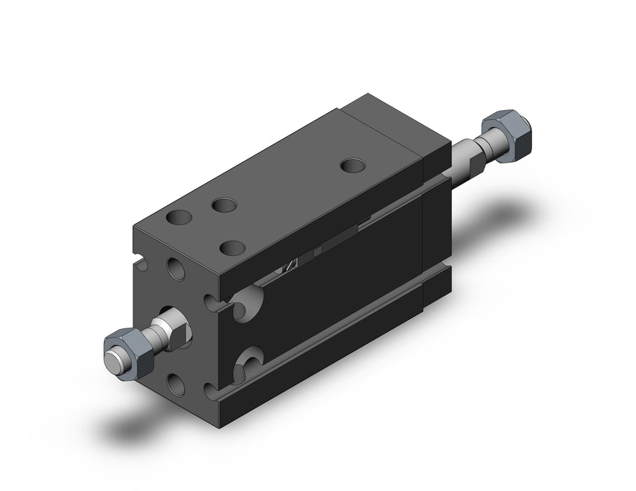CDUW20-15D-A93LS Cyl, Free Mount, Dbl Rod