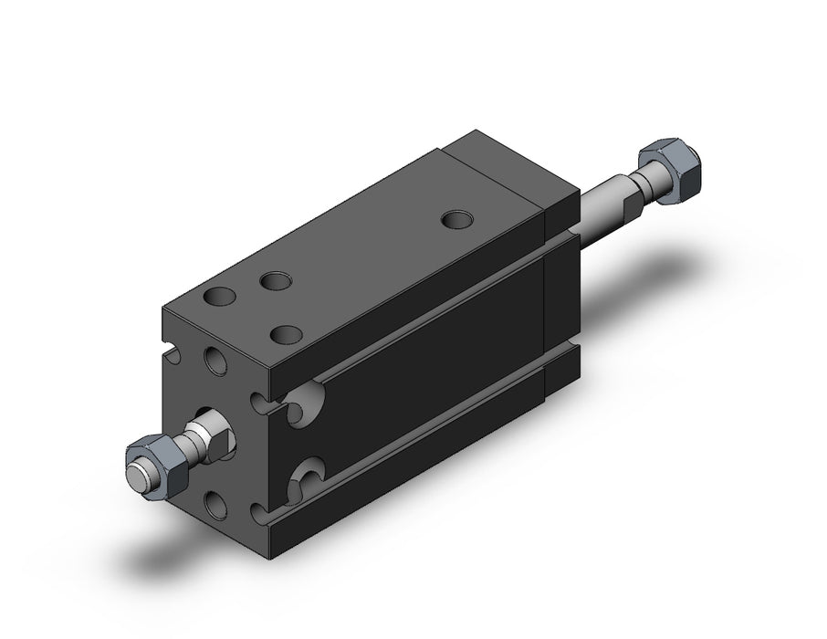 CDUW20-20D Cyl, Free Mount, Dbl Rod