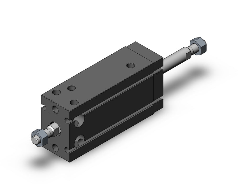 CDUW20-30D Cyl, Free Mount, Dbl Rod