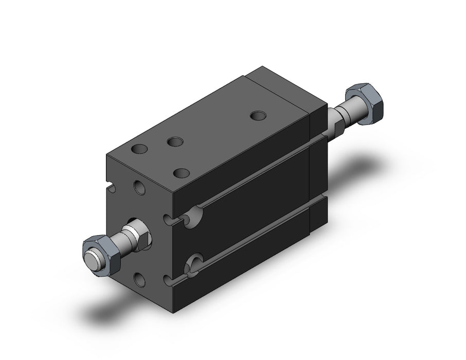 CDUW25-15D Cyl, Free Mount, Dbl Rod