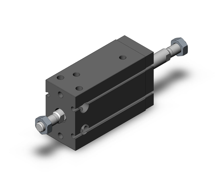 CDUW25-25D Cyl, Free Mount, Dbl Rod