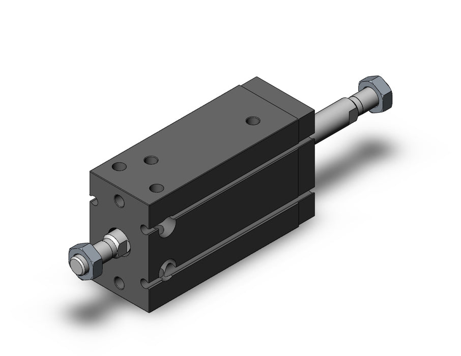 CDUW25-30D Cyl, Free Mount, Dbl Rod