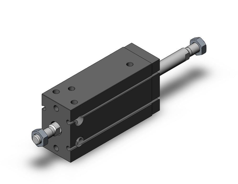 CDUW25-40D Cyl, Free Mount, Dbl Rod