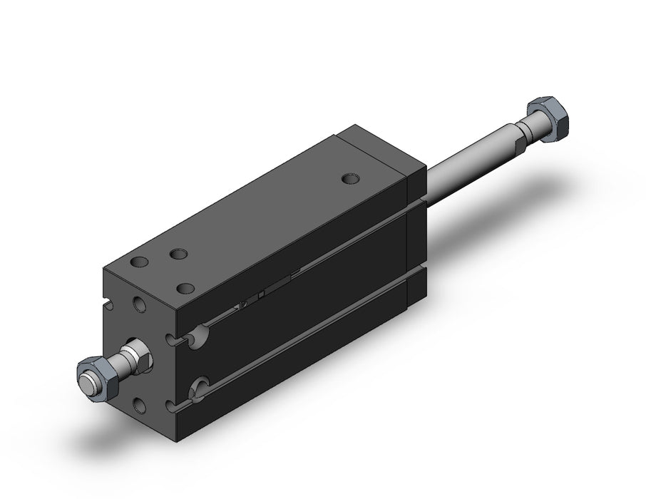 CDUW25-50D-M9BWSAPCS Cyl, Free Mount, Dbl Rod