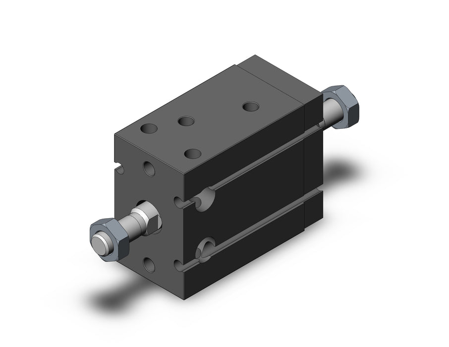 CDUW25-5D Cyl, Free Mount, Dbl Rod