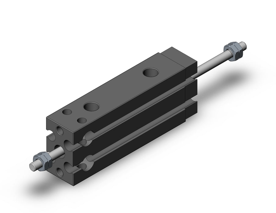 CDUW6-15D Cyl, Free Mount, Dbl Rod