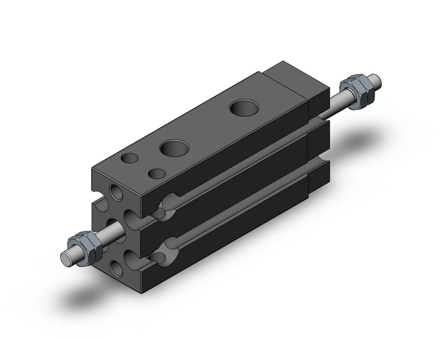 CDUW6-5D Cyl, Free Mount, Dbl Rod