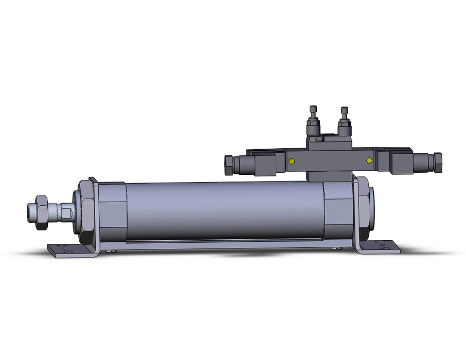 CDVM5L40-100-25DZ CYLINDER, VALVE MOUNTED, DBL ACTING