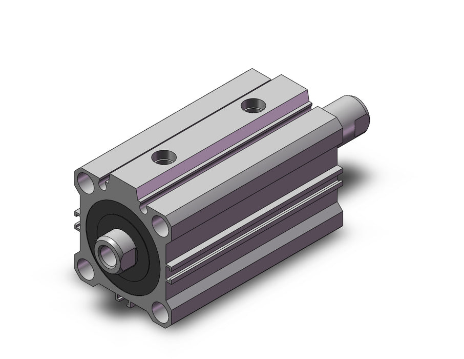 CHQWB40-25D Compact Hydraulic Cylinder, Double Rod