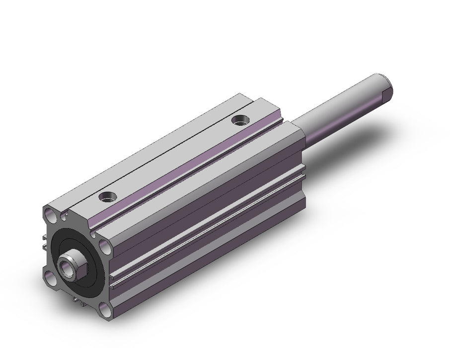 CHQWB40-75D Compact Hydraulic Cylinder, Double Rod