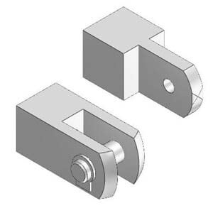 Y-J016SUS DOUBLE KNUCKLE JOINT
