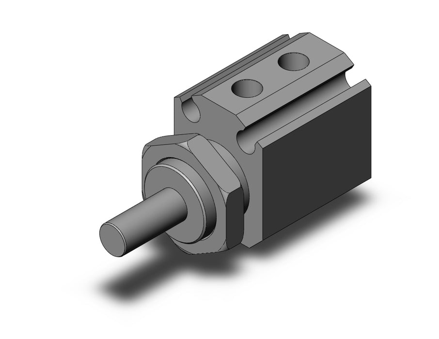 CJP2B16-5D-B Pin Cylinder, Double Acting, Sgl Rod