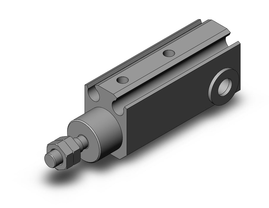 CJP2D10-10D Pin Cylinder, Double Acting, Sgl Rod