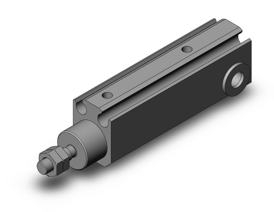 CJP2D10-25D Pin Cylinder, Double Acting, Sgl Rod