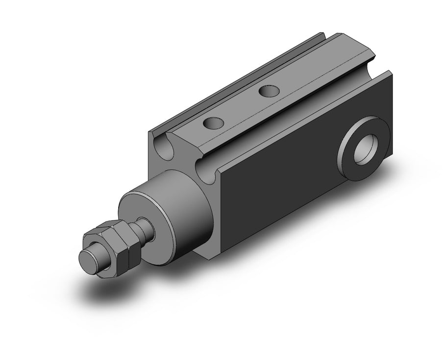 CJP2D10-5D Pin Cylinder, Double Acting, Sgl Rod