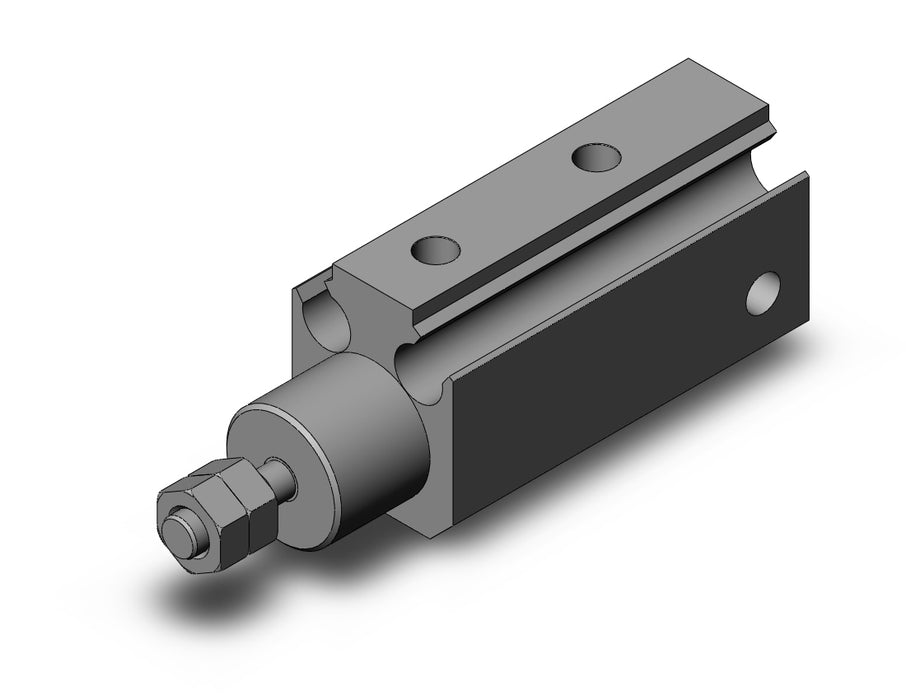 CJP2D6-10D Pin Cylinder, Double Acting, Sgl Rod