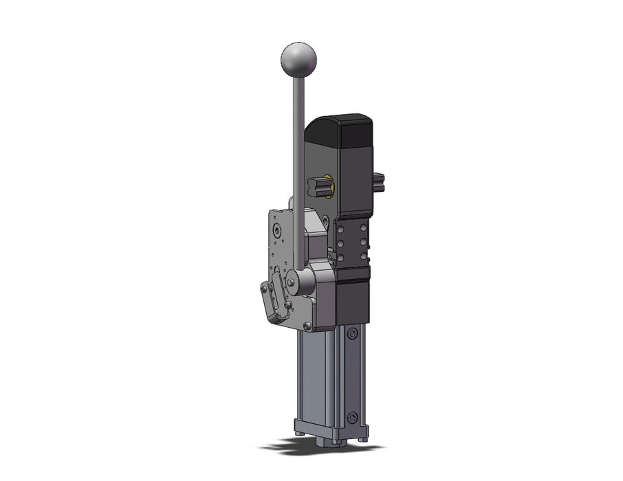 CKZ3N50TF-105DPCF-X2568R CYL, SLIM LINE MANUAL CLAMP