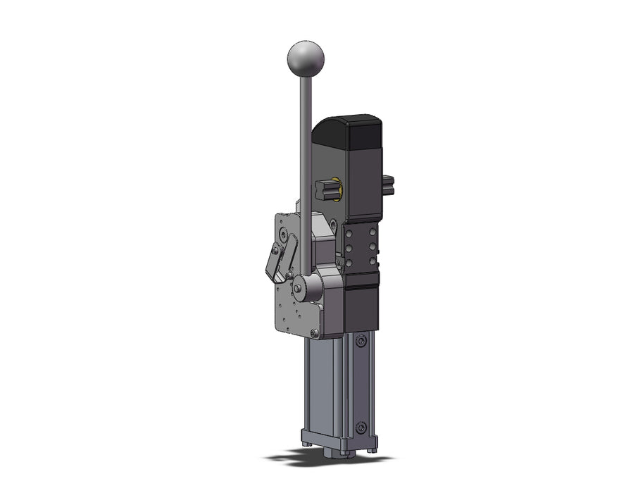 CKZ3N50TF-45DPCF-X2568R CYL, SLIM LINE MANUAL CLAMP