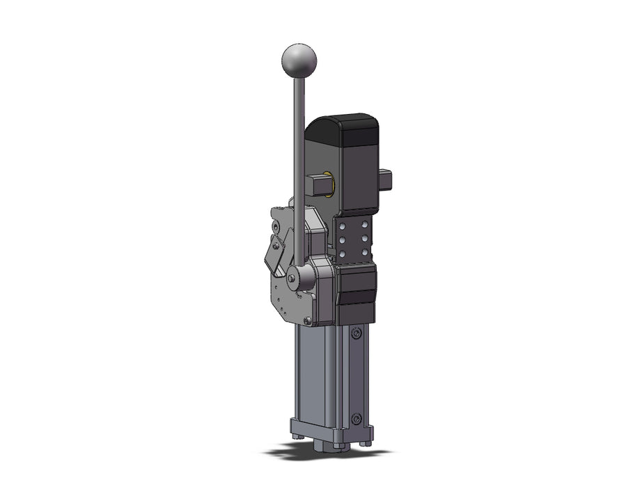 CKZ3N63-30DTCF-X2568R CYL, SLIM LINE MANUAL CLAMP