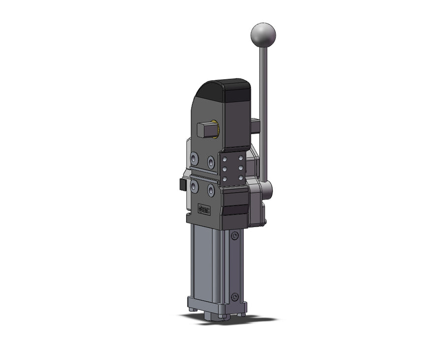 CKZ3N63-75DTCF-X2568L CYL, SLIM LINE MANUAL CLAMP