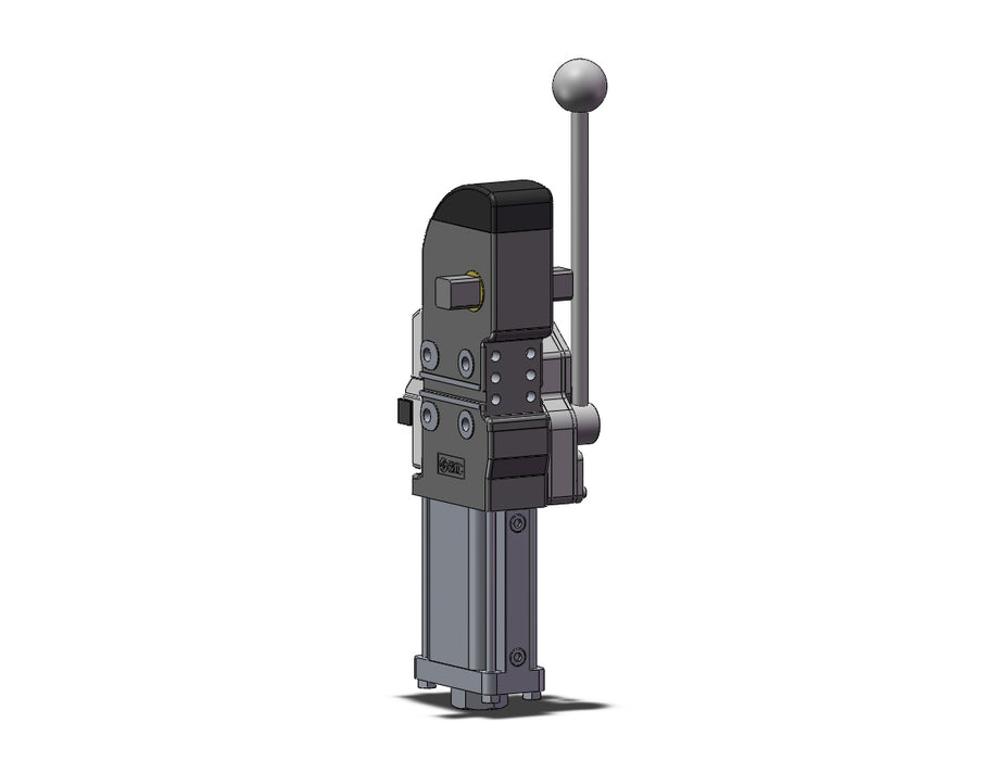 CKZ3N63TF-30DPCF-X2568L CYL, SLIM LINE MANUAL CLAMP