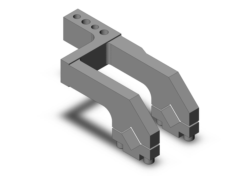 CKZT40-A015RS Right Clamp Arm, 15 Deg Offset, CKZT40