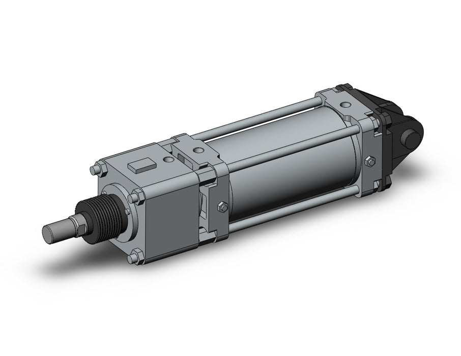 CL1D100-150B-J Cylinder with lock, CL1, Tie Rod