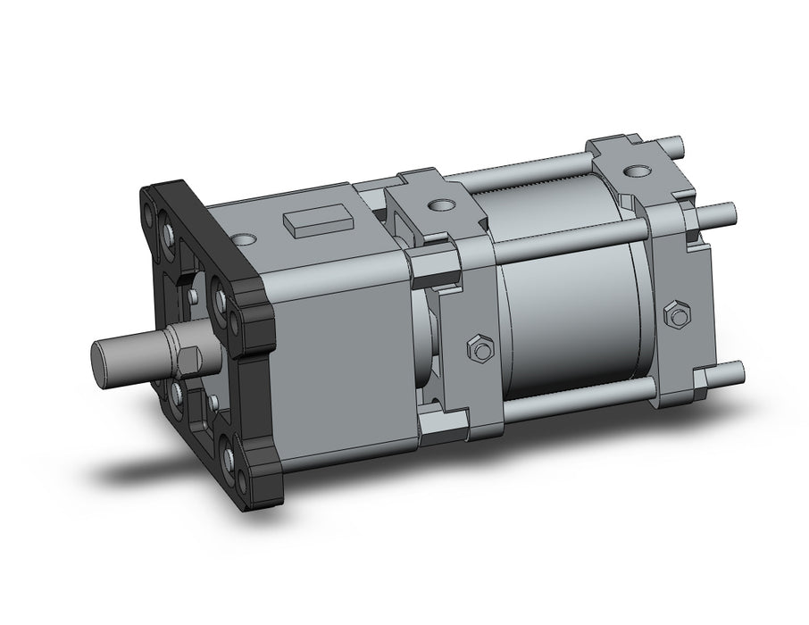 CL1F100-25F Cylinder with lock, CL1, Tie Rod
