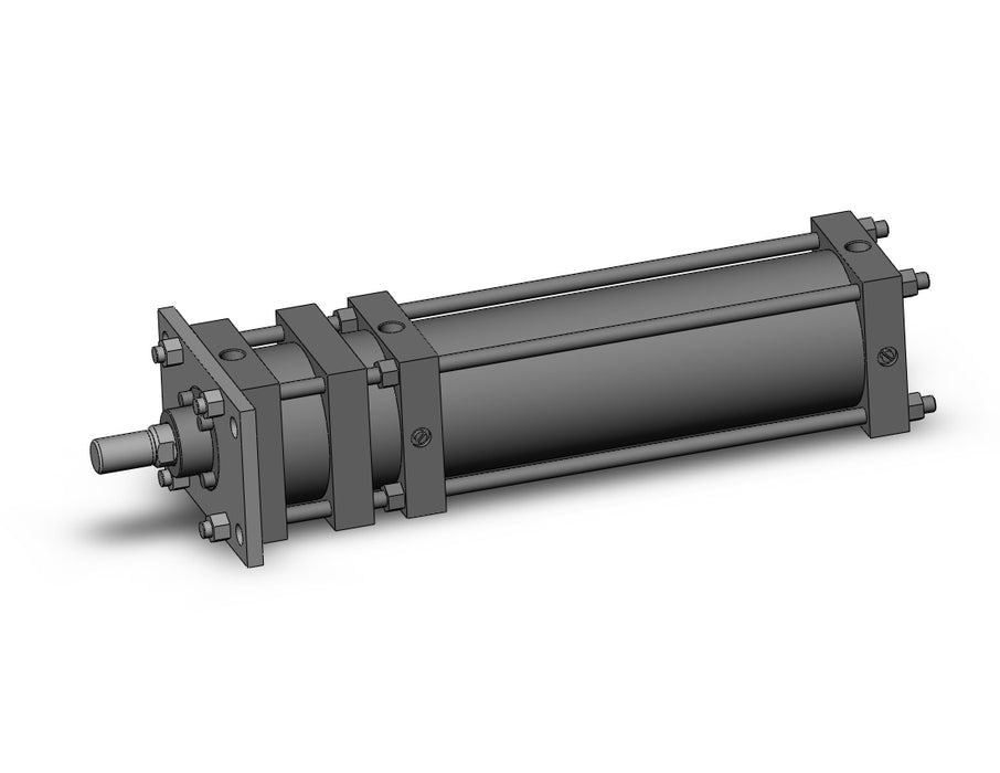 CL1F125-350F Cylinder with lock, CL1, Tie Rod