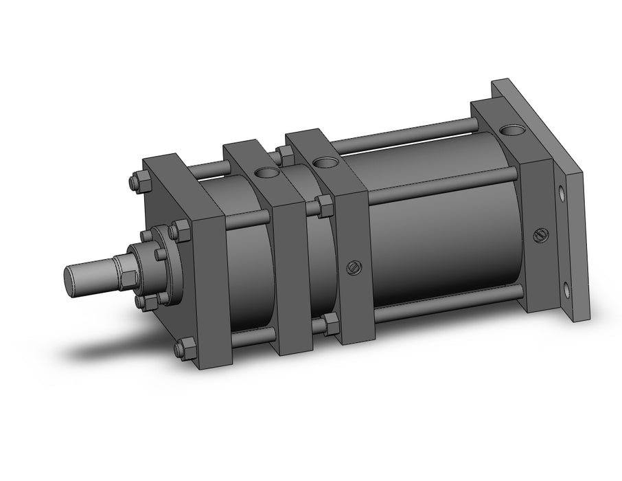 CL1G160-150B Cylinder with lock, CL1, Tie Rod