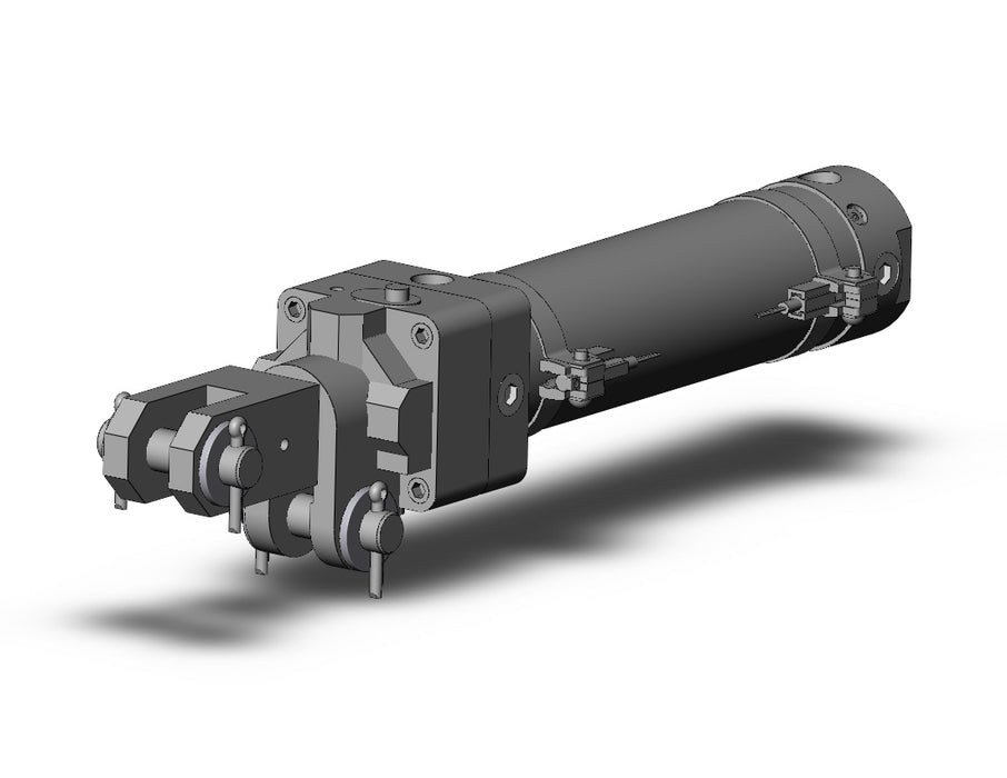 CLK2GA32-100Y-B-M9BW CYL, CLAMP W/LOCK, AUTO-SW