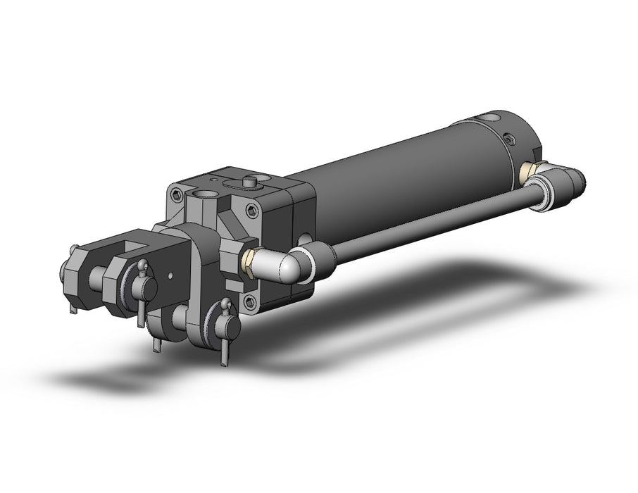 CLK2GA32TN-100Y-F4 Clamp Cylinder with Lock