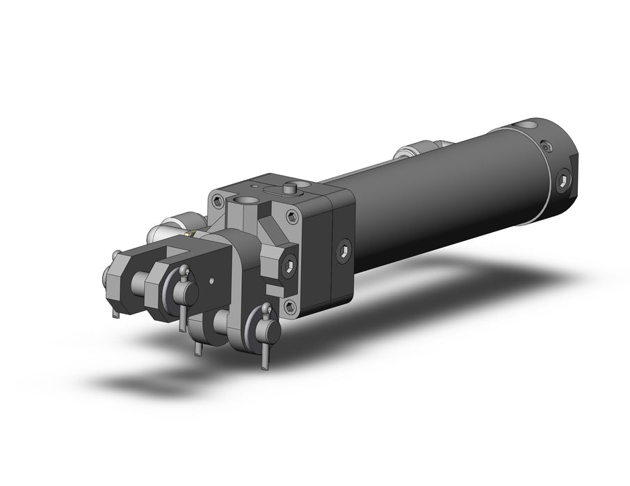 CLK2GA32TN-100Y-F Clamp Cylinder with Lock