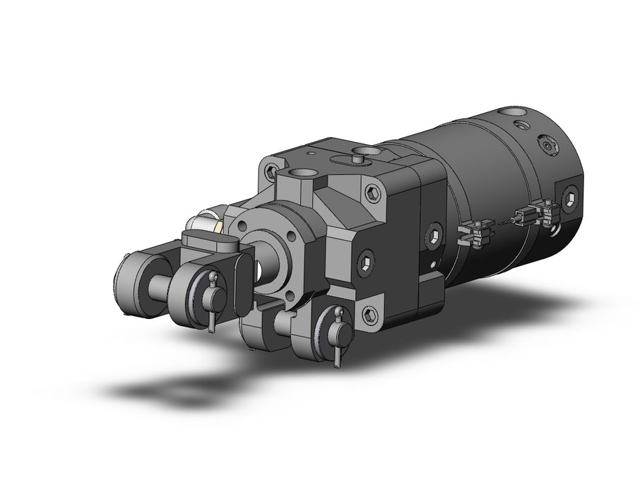 CLK2GA63-50Y-F-M9BL CYL, CLAMP W/LOCK, AUTO-SW