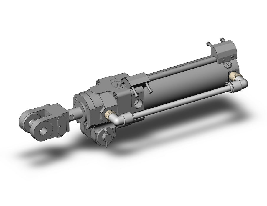 CLK2PA40TF-100Y-F4L-P79WSE Clamp Cylinder with Lock