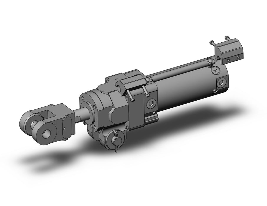 CLK2PA40TF-50Y-B-P79WSE Clamp Cylinder with Lock